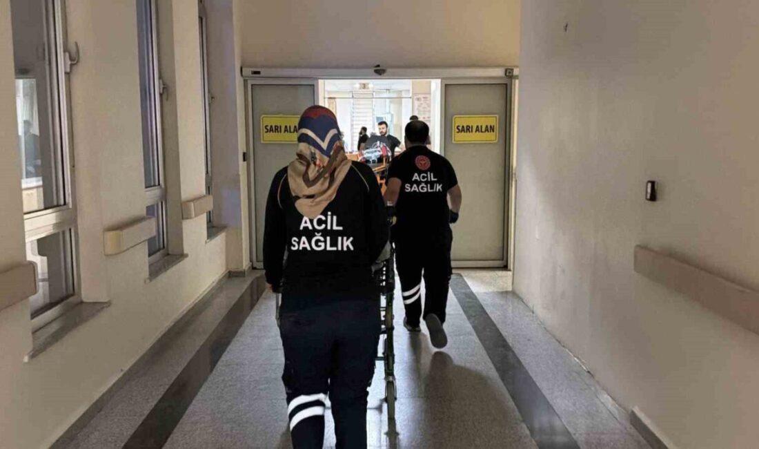 Adıyaman ilinde, iki genç arkadaşın samanla dolu poşete kolonya döküp