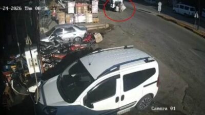 Manisa’nın Alaşehir ilçesinde meydana gelen bir kazada genç bir işçi,