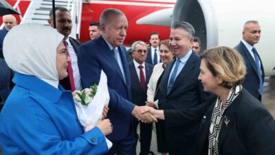 Türkiye Cumhurbaşkanı Recep Tayyip Erdoğan, ABD’nin New York şehrine ulaşarak