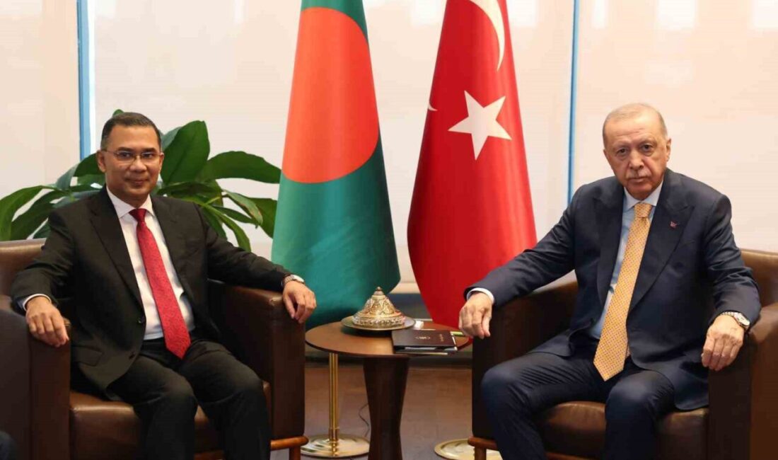Türkiye Cumhurbaşkanı Recep Tayyip Erdoğan, New York’ta Bangladeş Başbakanı Tarık