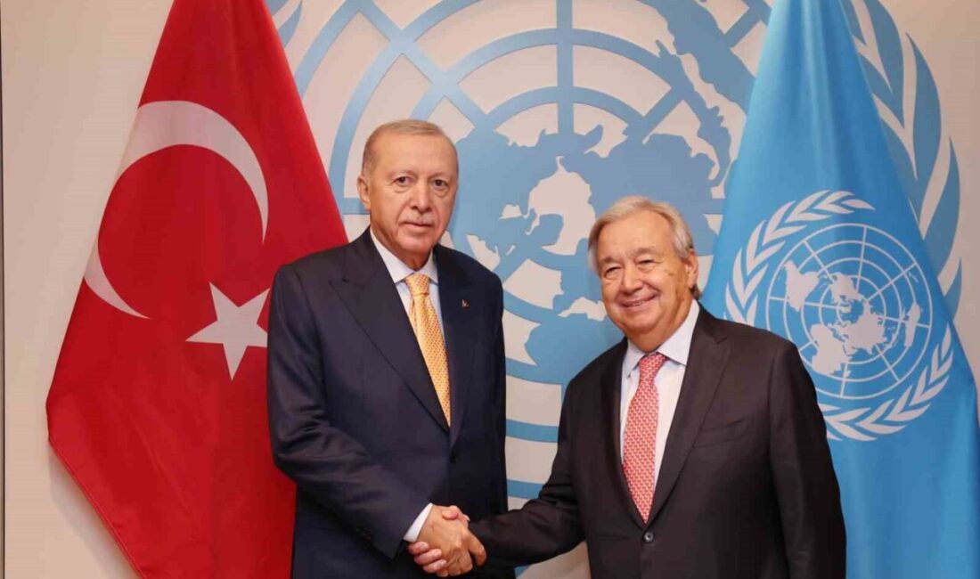 Cumhurbaşkanı Recep Tayyip Erdoğan, Birleşmiş Milletler Genel Sekreteri Antonio Guterres