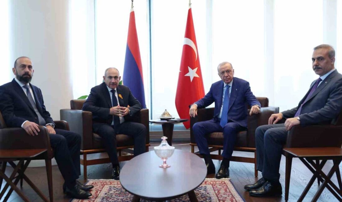 Türkiye Cumhurbaşkanı Recep Tayyip Erdoğan, New York’ta Ermenistan Başbakanı Nikol