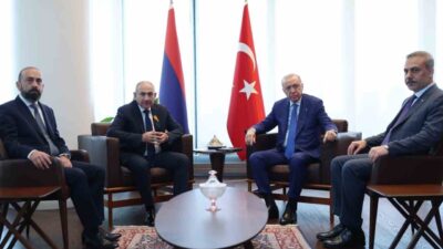 Türkiye Cumhurbaşkanı Recep Tayyip Erdoğan, New York’ta Ermenistan Başbakanı Nikol
