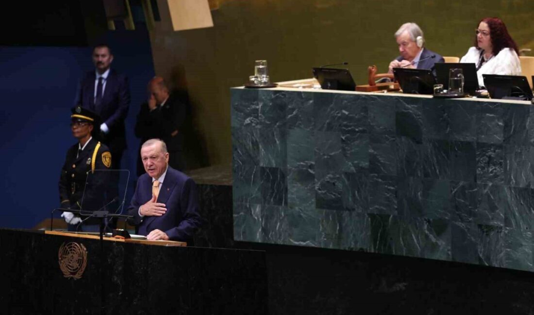 Cumhurbaşkanı Recep Tayyip Erdoğan, BM 81. Genel Kurulu’nda yaptığı konuşmada