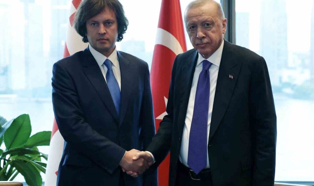 Cumhurbaşkanı Recep Tayyip Erdoğan, New York’ta gerçekleşen ziyaretleri çerçevesinde Gürcistan