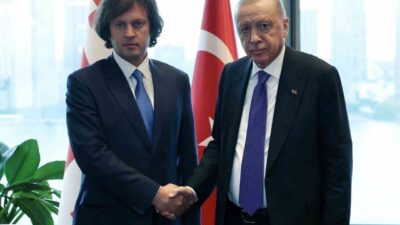 Cumhurbaşkanı Recep Tayyip Erdoğan, New York’ta gerçekleşen ziyaretleri çerçevesinde Gürcistan