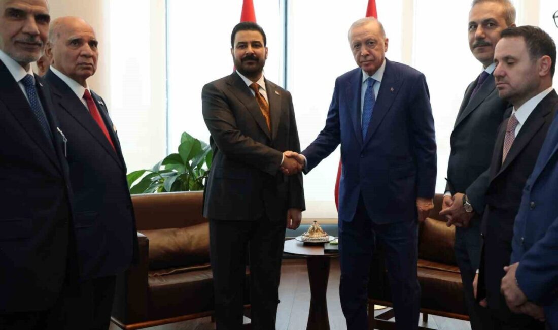 Türkiye Cumhurbaşkanı Recep Tayyip Erdoğan, New York’ta Irak Başbakanı Ali