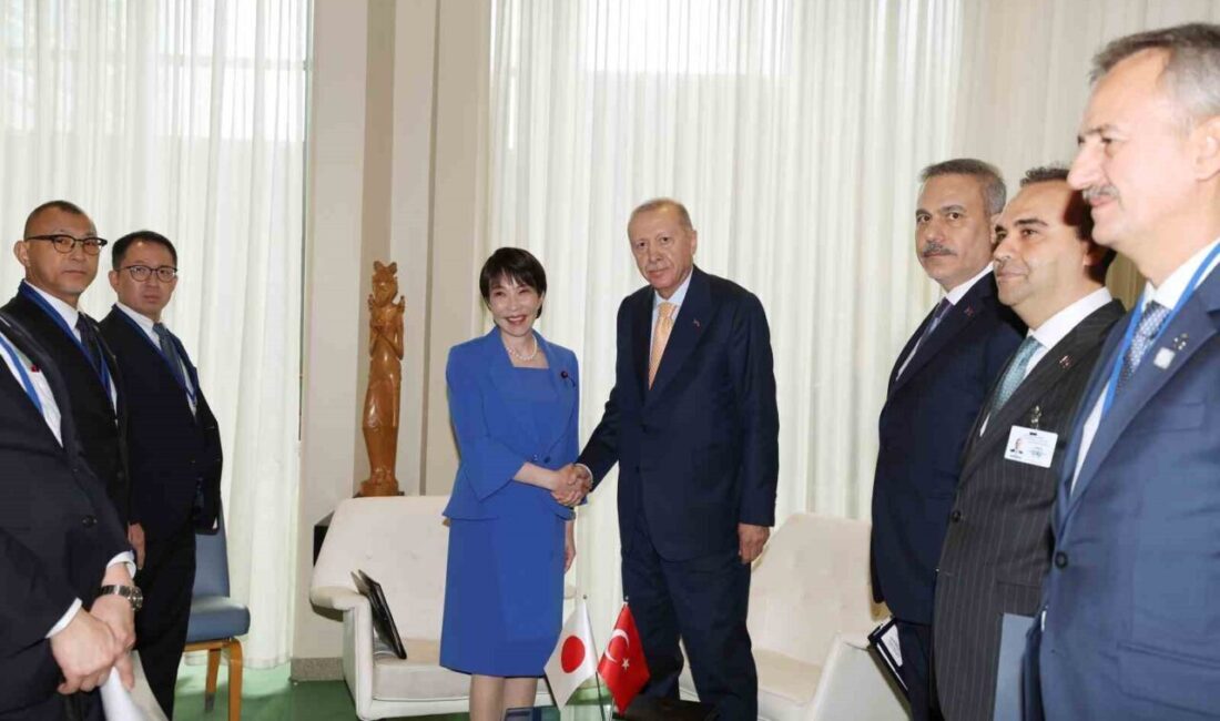 Türkiye Cumhurbaşkanı Recep Tayyip Erdoğan, New York’ta Japonya Başbakanı Sanae