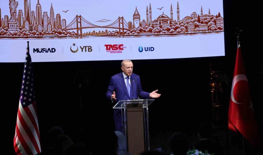 Türkiye Cumhurbaşkanı Recep Tayyip Erdoğan, New York’ta gerçekleşen Türk ve