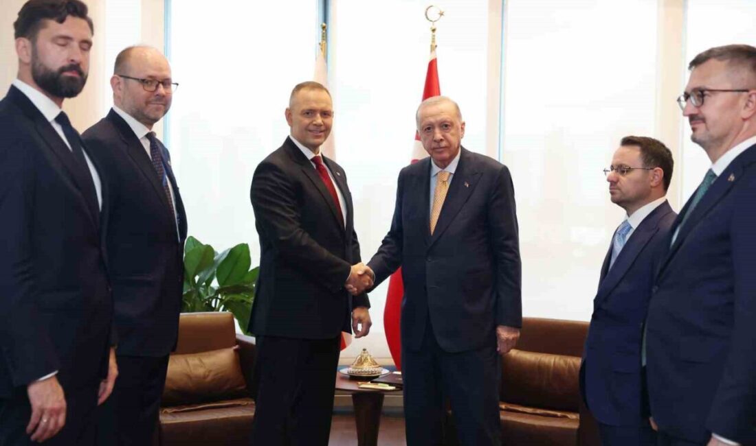 Türkiye Cumhurbaşkanı Recep Tayyip Erdoğan, New York’ta Polonya Cumhurbaşkanı Karol