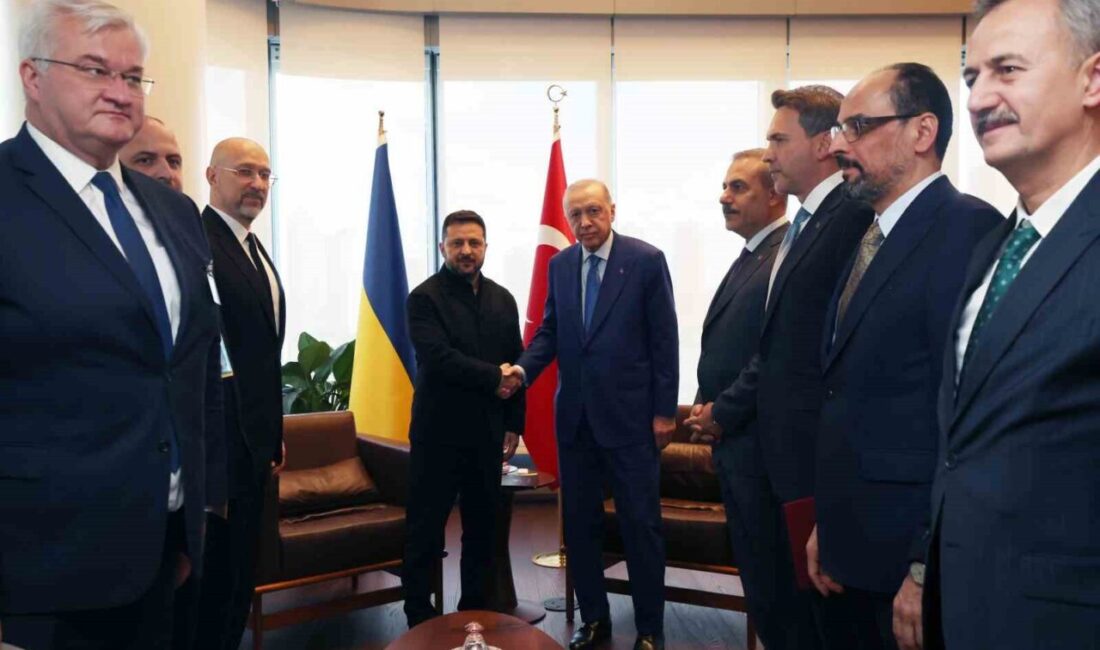 Türkiye Cumhurbaşkanı Recep Tayyip Erdoğan, New York’ta Ukrayna Başbakanı Vladimir