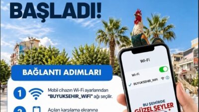 Denizli Büyükşehir Belediyesi, şehrin en hareketli bölgelerinde vatandaşların kullanımına ücretsiz,