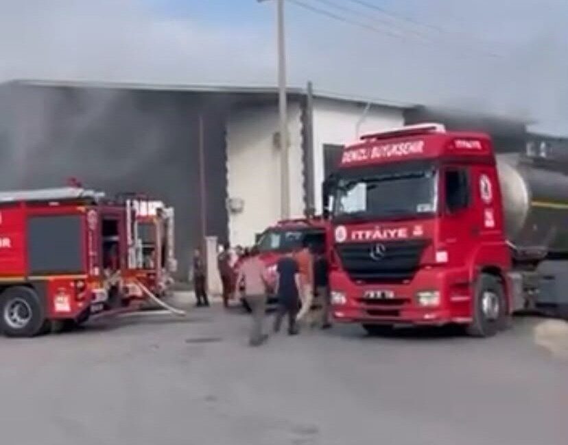 Denizli’nin Merkezefendi ilçesindeki bir iş yerinde meydana gelen yangınla ilgili