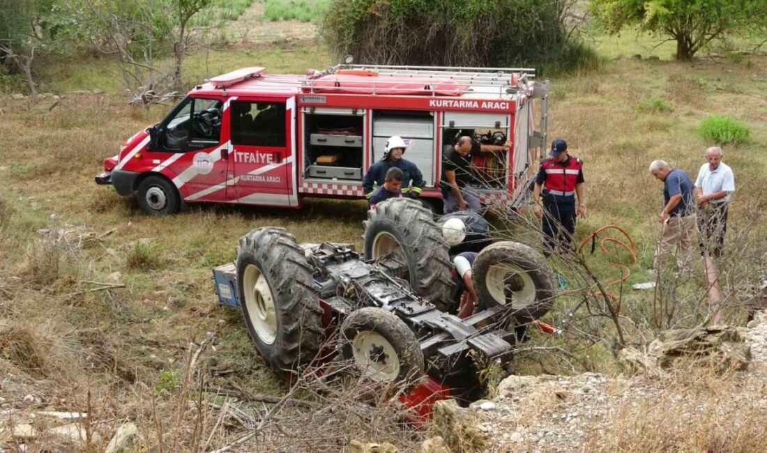 Edebiyat öğretmeni İbrahim Yavuz, Antalya’da kullandığı traktörün devrilmesi sonucu hayatını