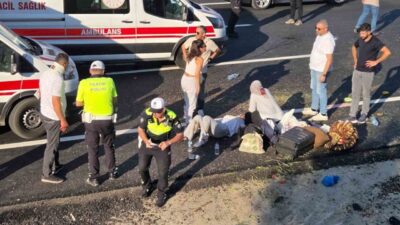 Elmadağ ilçesinde meydana gelen trafik kazasında, bir kişi yaşamını yitirirken