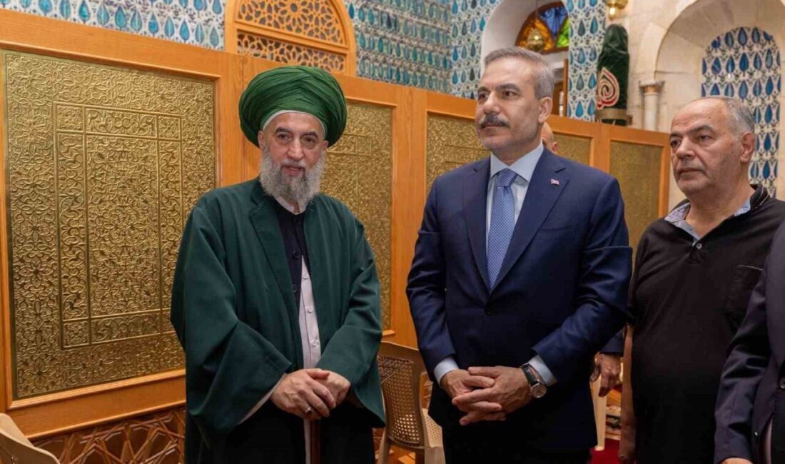 Türkiye’nin Dışişleri Bakanı Hakan Fidan, Suriye’deki ziyaretleri kapsamında Selahaddin Eyyubi
