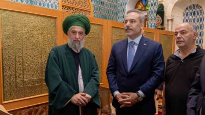 Türkiye’nin Dışişleri Bakanı Hakan Fidan, Suriye’deki ziyaretleri kapsamında Selahaddin Eyyubi