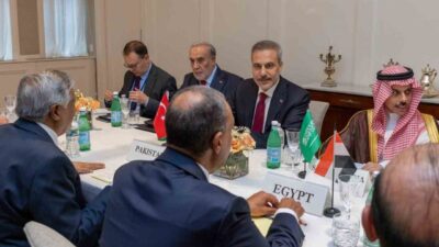 Dışişleri Bakanı Hakan Fidan, Türkiye-Mısır-Pakistan-Suudi Arabistan Dışişleri Bakanları Toplantısı’na iştirak