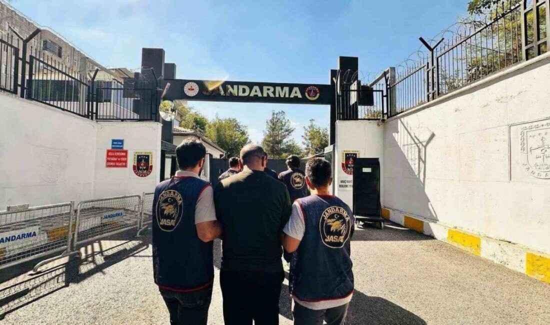 Diyarbakır’da jandarma ekipleri tarafından gerçekleştirilen operasyonlarda, kesinleşmiş hapis cezası bulunan