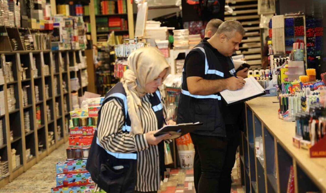 Diyarbakır Ticaret İl Müdürlüğü, ağustos ayından beri kırtasiye esnafına yönelik