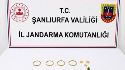 Birecik ilçesinde dolandırıldığını iddia eden bir vatandaştan aldığı altınları satmaya