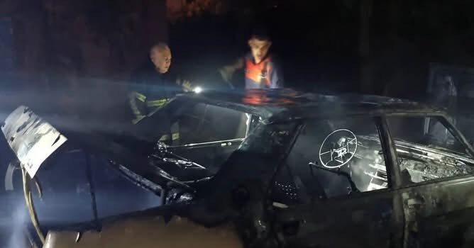 TOFAŞ marka bir otomobilde meydana gelen yangın, Hatay’ın Dörtyol ilçesine
