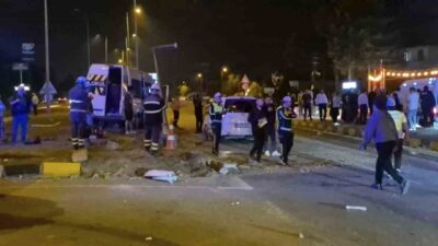 Bartın’da meydana gelen feci kaza, düğünden dönenleri taşıyan bir minibüs