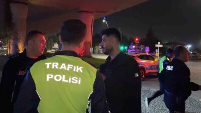 Kayseri’nin Kocasinan ilçesinde polis ekipleri tarafından gerçekleştirilen denetimde, ‘dur’ ihtarına