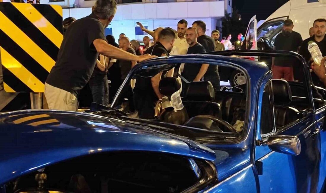 Bahçeşehir bağlantı yolu Metek Kavşağı’nda meydana gelen trafik kazasında bir