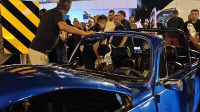 Bahçeşehir bağlantı yolu Metek Kavşağı’nda meydana gelen trafik kazasında bir