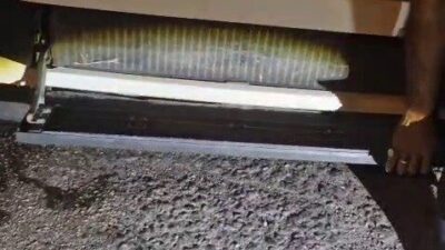 Dörtyol ilçesinde bir tır sürücüsüne plakayı gizlemek amacıyla mekanik düzenek