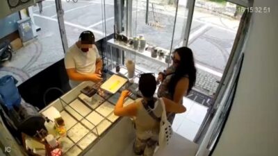 Edirne’de bulunan Saraçlar Caddesi’nde meydana gelen olayda, iki iş yerinden
