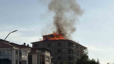 Elazığ’da, Sürsürü Mahallesi Mustafa Uygur Bulvarı’nda bulunan inşaat halindeki 8