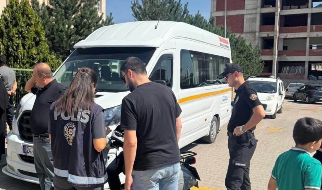 Erzincan İl Emniyet Müdürlüğü ekipleri, çocuk ve gençlerin emniyetini sağlamak