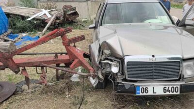 Erzurum’un Yakutiye ilçesinde yaşanan trafik kazasında bir kişi yaralandı. Kaza,