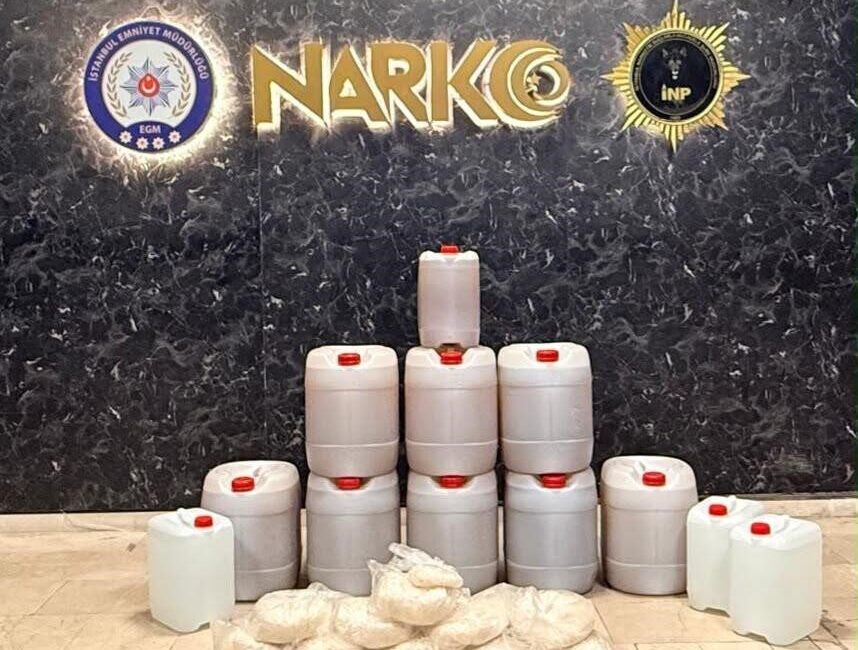 İstanbul Esenyurt ilçesinde gerçekleştirilen operasyonda 2 adreste toplam 272 kilo