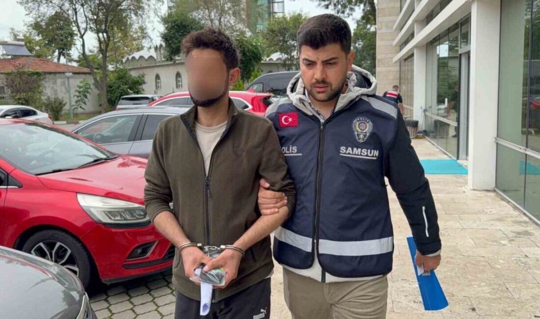 Samsun’da eski eşine darp ve tehdit suçlamalarıyla gözaltına alınan bir