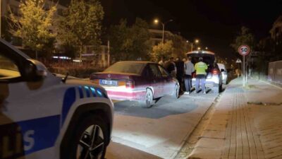 Eskişehir’de gerçekleştirilen trafik denetiminde polis ekipleri tarafından yakalanan sürücüye 1.10