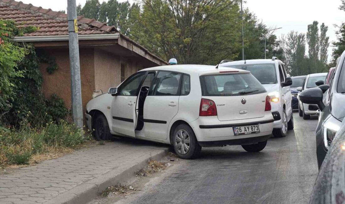 Eskişehir ilinde bugün sabah saatlerinde meydana gelen bir kaza sonucunda