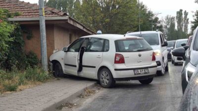 Eskişehir ilinde bugün sabah saatlerinde meydana gelen bir kaza sonucunda