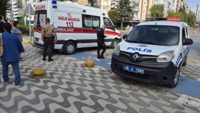 Eskişehir’de meydana gelen bir trafik kazasında yaralanan bir yaşlı kadın