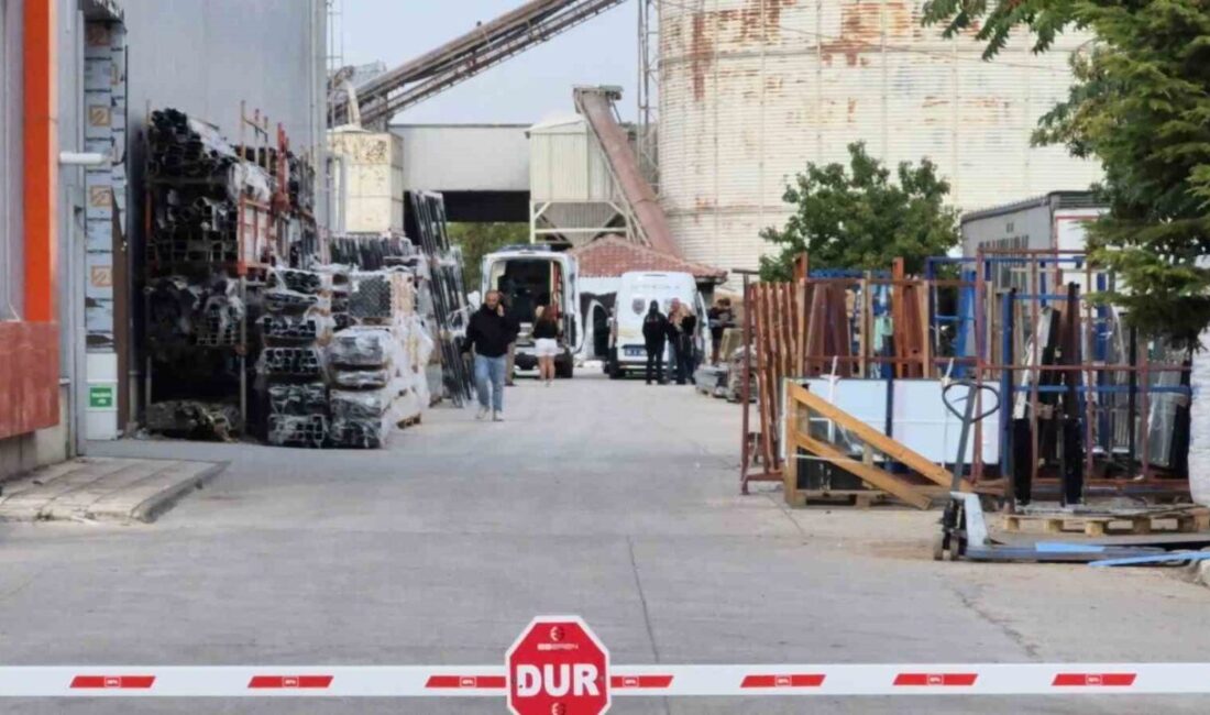 Eskişehir’de bir yapı fabrikasında meydana gelen olayda, 52 yaşındaki bir