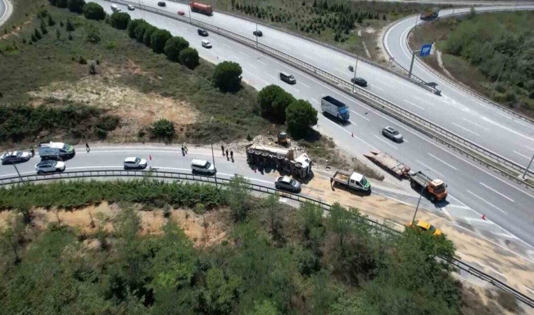 Eyüpsultan ilçesinde meydana gelen kaza, Arnavutköy Bolluca’daki döküm sahasına moloz