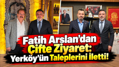 Yerköy Belediye Başkanı Av. Fatih Arslan, ilçede devam eden çalışmalar