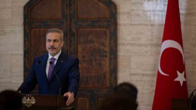 Türkiye Dışişleri Bakanı Hakan Fidan, Suriye’deki basın toplantısında, İsrail’in bölgedeki