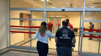 Adıyaman şehrinde meydana gelen olayda bir genç, üzerine saldıran bir