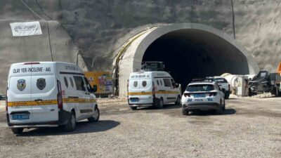Gaziantep’te Dülük Tüneli inşaatında meydana gelen iş kazasında 1 işçi