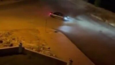 Gaziantep’te, trafikte drift yapan bir sürücüye 140 bin TL cezai