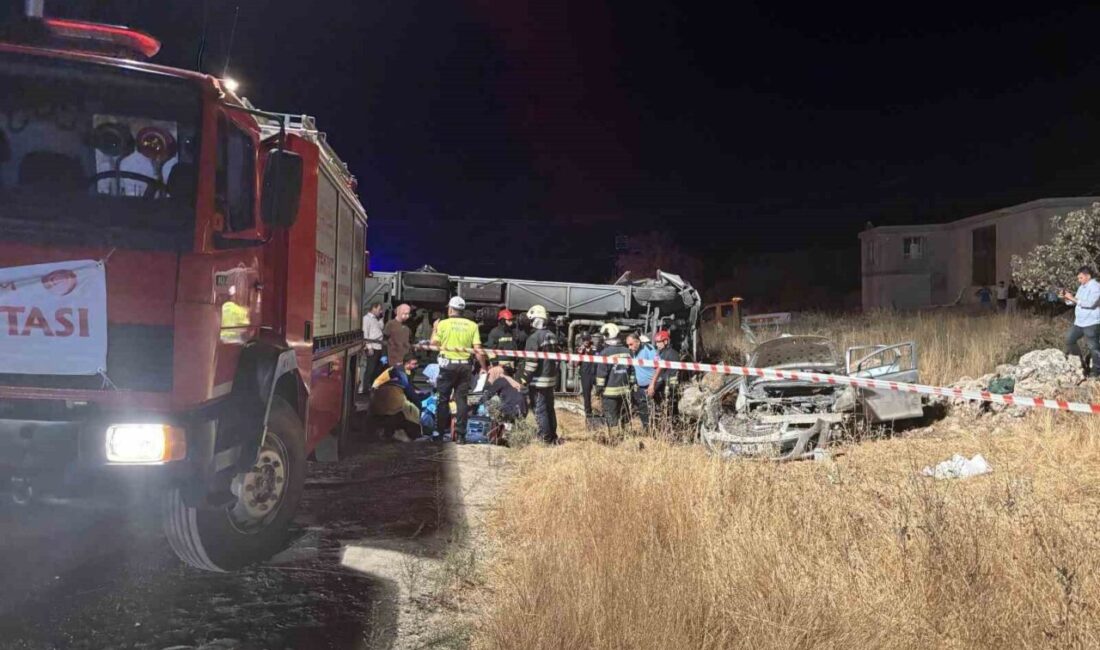 Nurdağı ilçesinde meydana gelen trafik kazasında ilk tespitlere göre 5