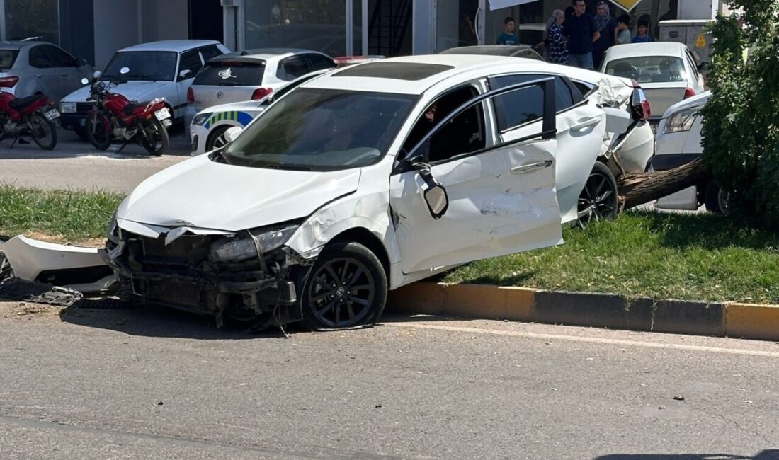 İslahiye ilçesinde bir otomobil ile beton mikserinin çarpışması sonucu meydana